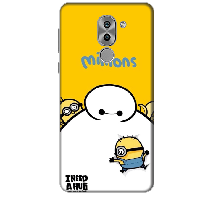 Ốp lưng dành cho điện thoại Huawei GR5 2017 hình Big Hero Minions