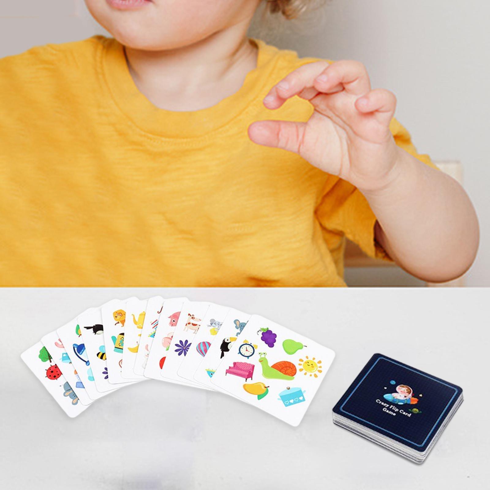 Animals Matching Blocks Color Cognition Memory Matching Card Games for Memory
