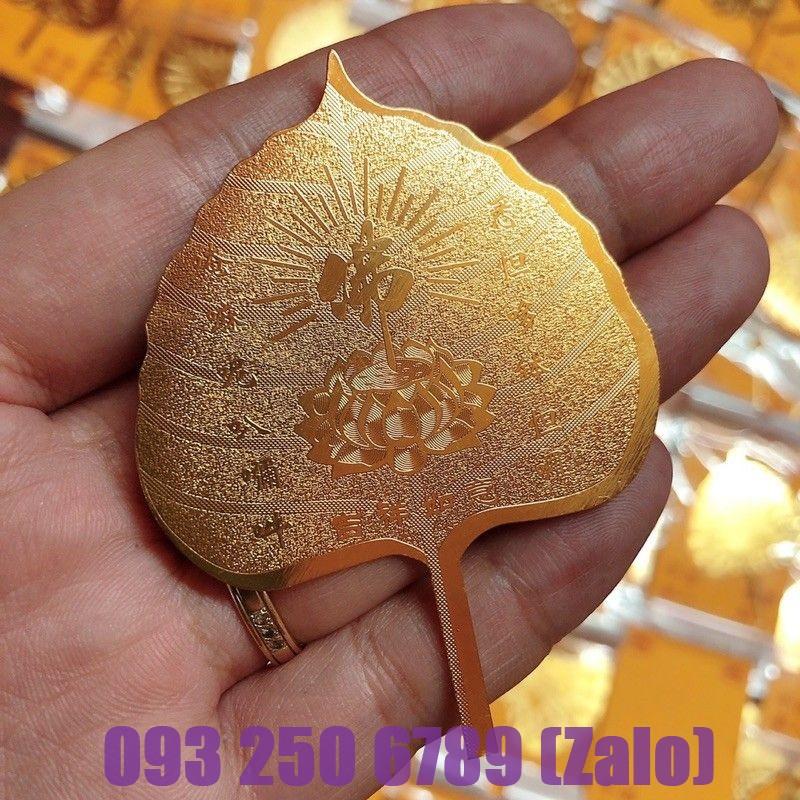 Lá Bồ Đề Vàng May Mắn Phong Thủy Ngũ Hành