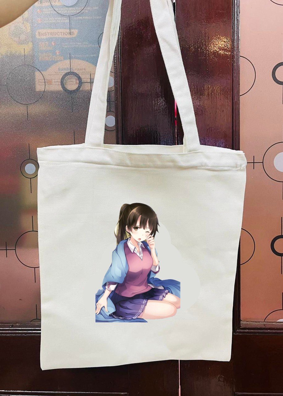 Túi tote Saenai Heroine no Sodatekata / túi hình Saenai Heroine no Sodatekata