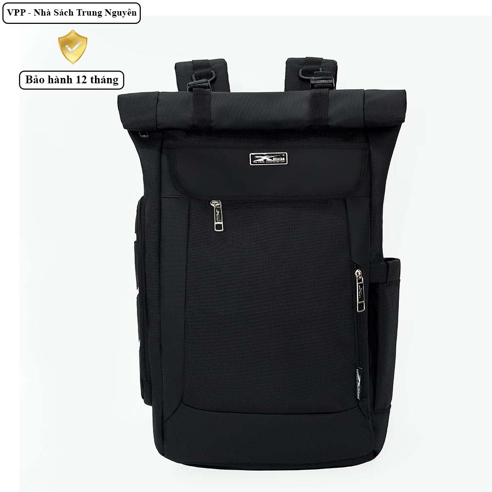 Balo du lịch cao cấp Xbags DarkBear chống nước chống sốc laptop nắp gập đa năng XB1202