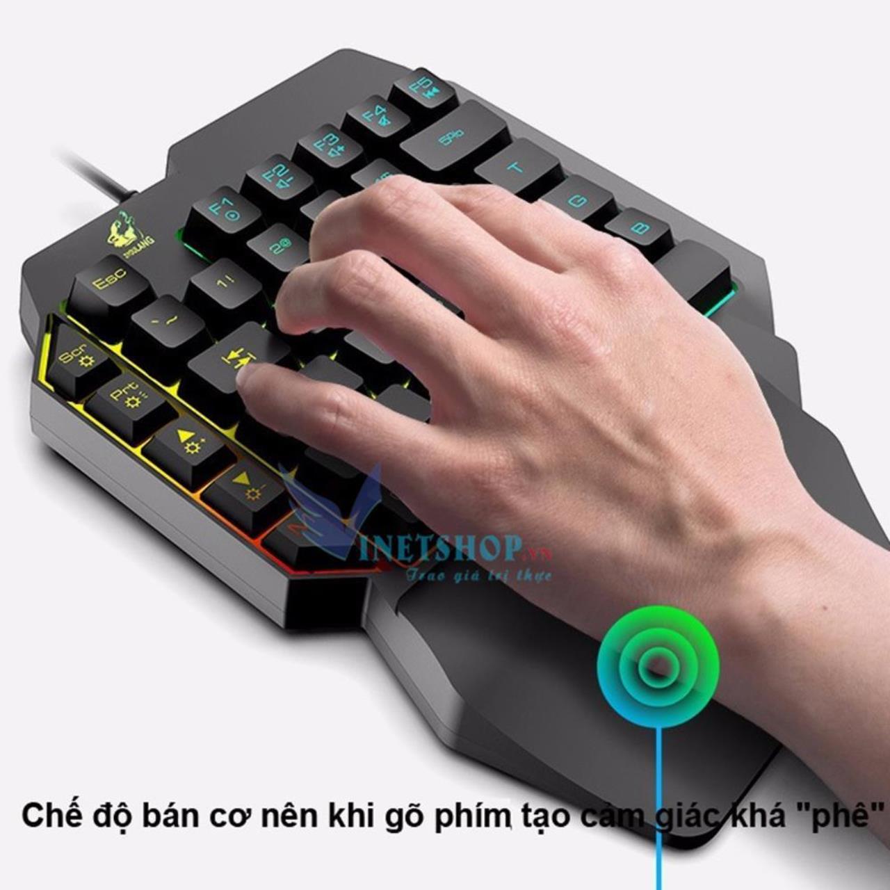 Combo Bộ Chuyển Đổi Kết Nối Chuột Và Bàn Phím Chơi Game Minecraft, PUBG Mobile, Free Fire Cho Điện Thoại Android IOS - Hàng Chính Hãng