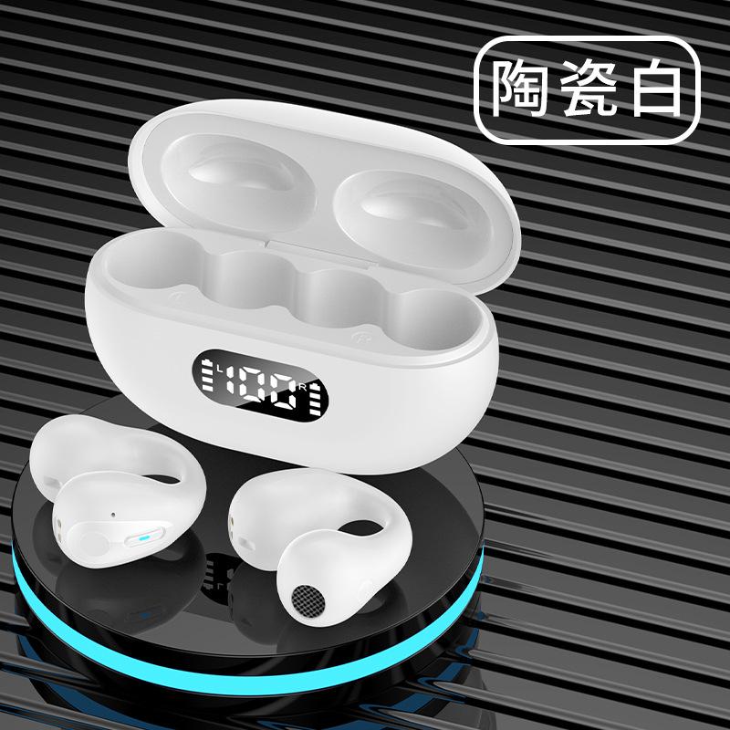 Đảm bảo chất lượng Sản phẩm mới Tai nghe dẫn truyền qua xương không dây R15 Không nhét trong tai, không đau, có thể đeo được, tai nghe Bluetooth giảm tiếng ồn 5.3