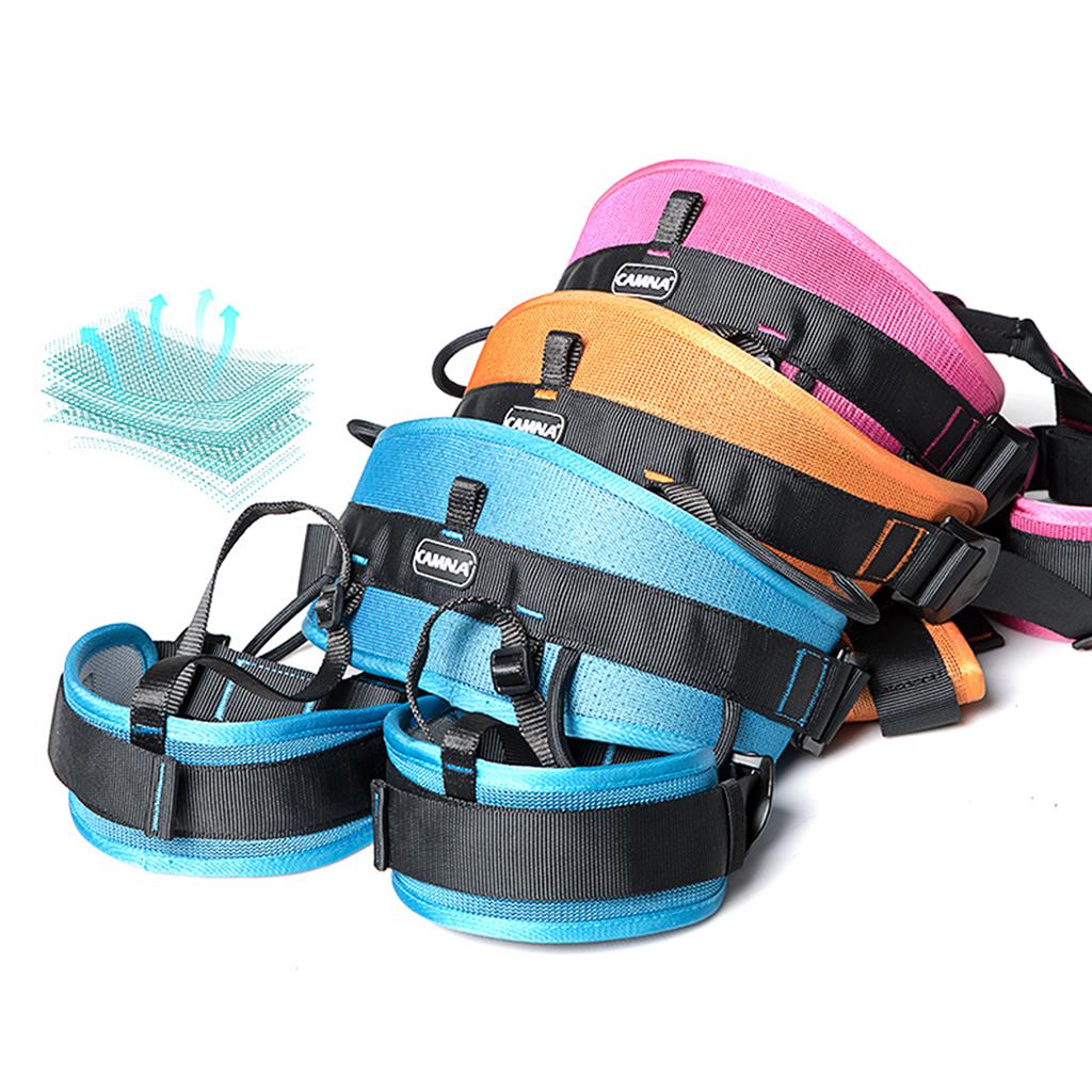 Professional Safety Rock Climbing Rappel Harness Seat Sitting Waist Belt Strap