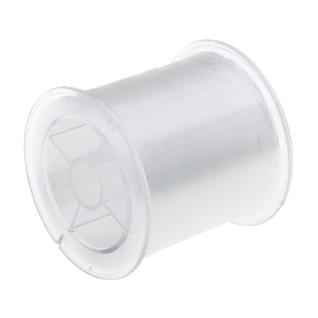 Roll of 500m Super Strong Nylon Transparent Fishing Line Fishing Tackle