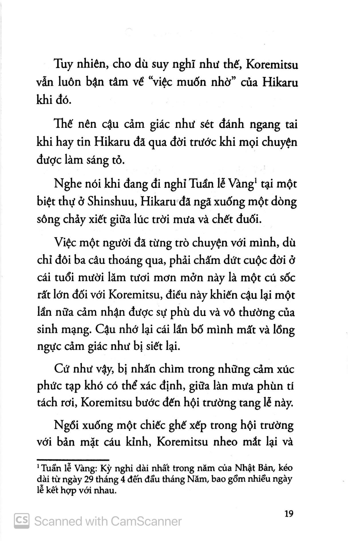 Sách Khi Hikaru Còn Trên Thế Gian Này…… Aoi