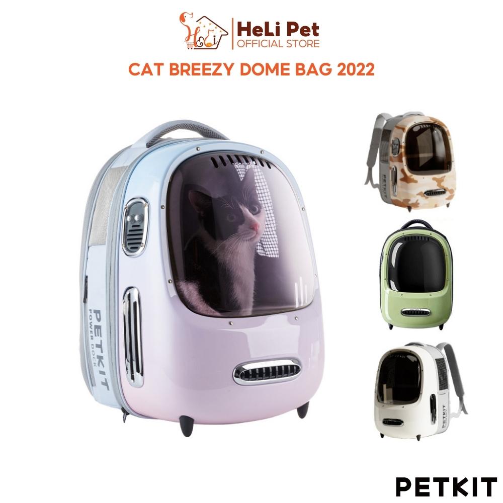 Balo Phi Hành Gia Có Điều Hòa Thông Minh Cho Mèo Petkit Breezy 2023- HeLiPet