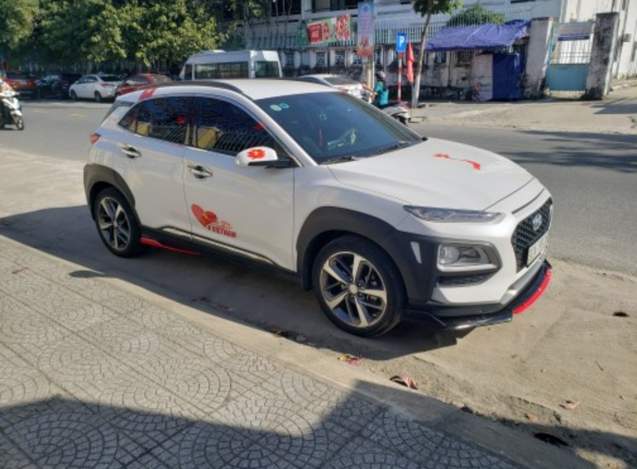 Lip Trước, Cản Trước Thể Thao Kiểu Super Sport Dành Cho Hyundai KONA