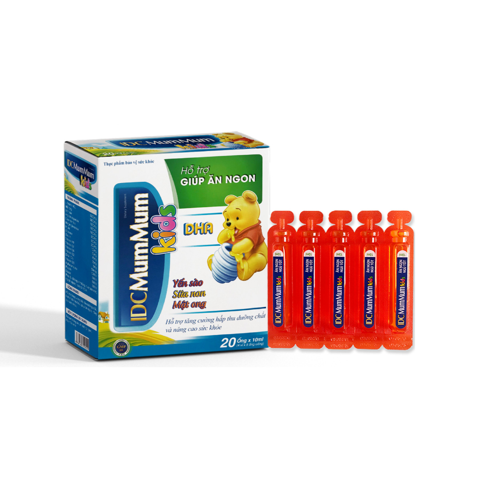Thực phẩm chức năng IDCMUMMUM Kids DHA - Thực phẩm hỗ trợ giúp ăn ngon