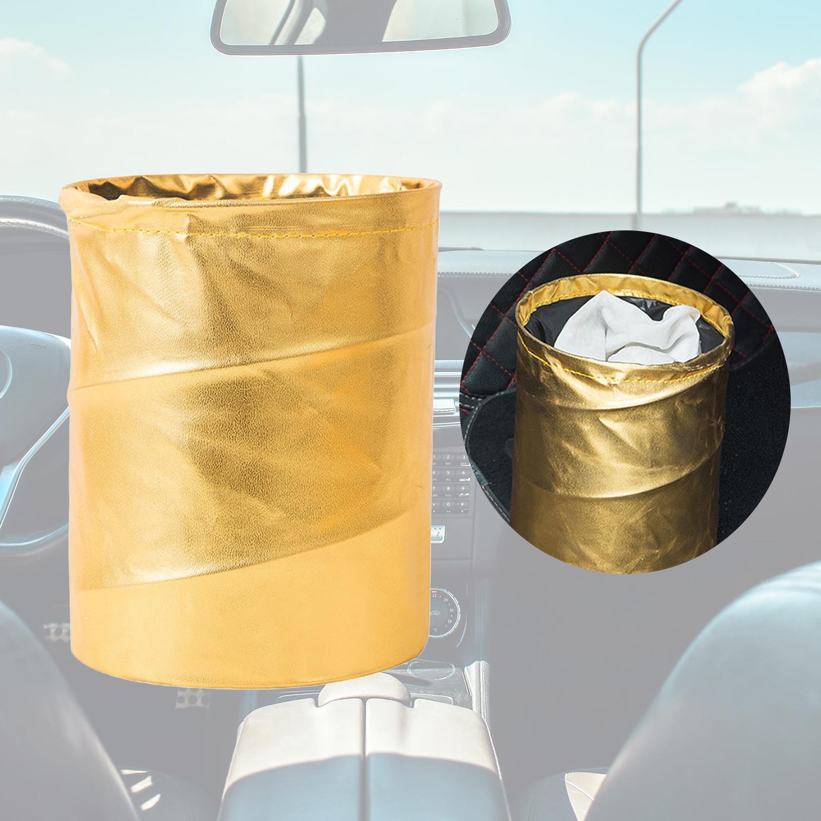 Car Trash can artificial Garbage Bin Waste Basket Rubbish Bin for Truck