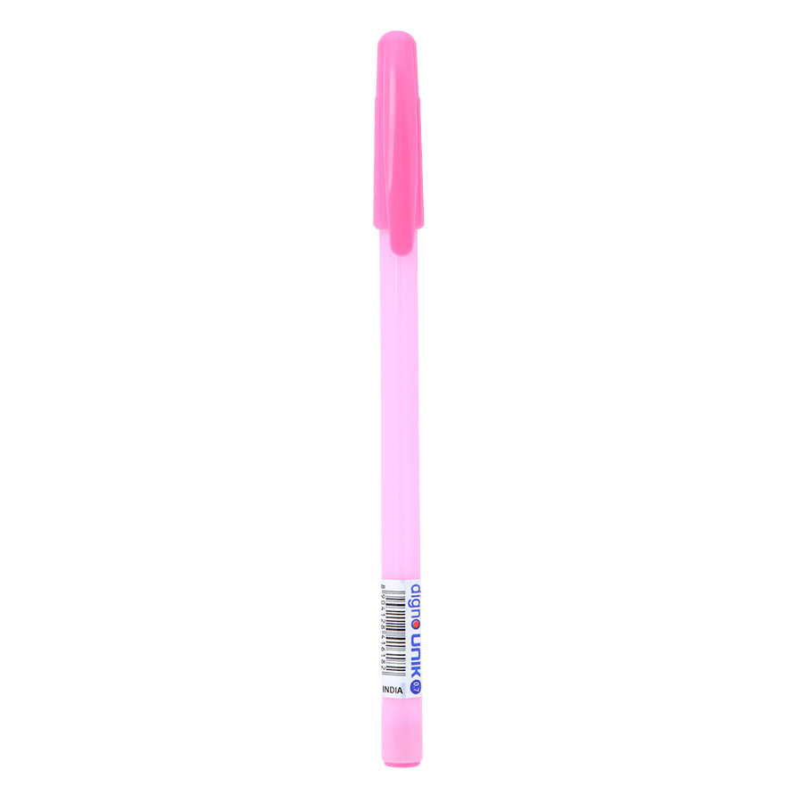 Vỉ 5 Cây Viết Gel Đậy Nắp Digno Unik - Mực Xanh