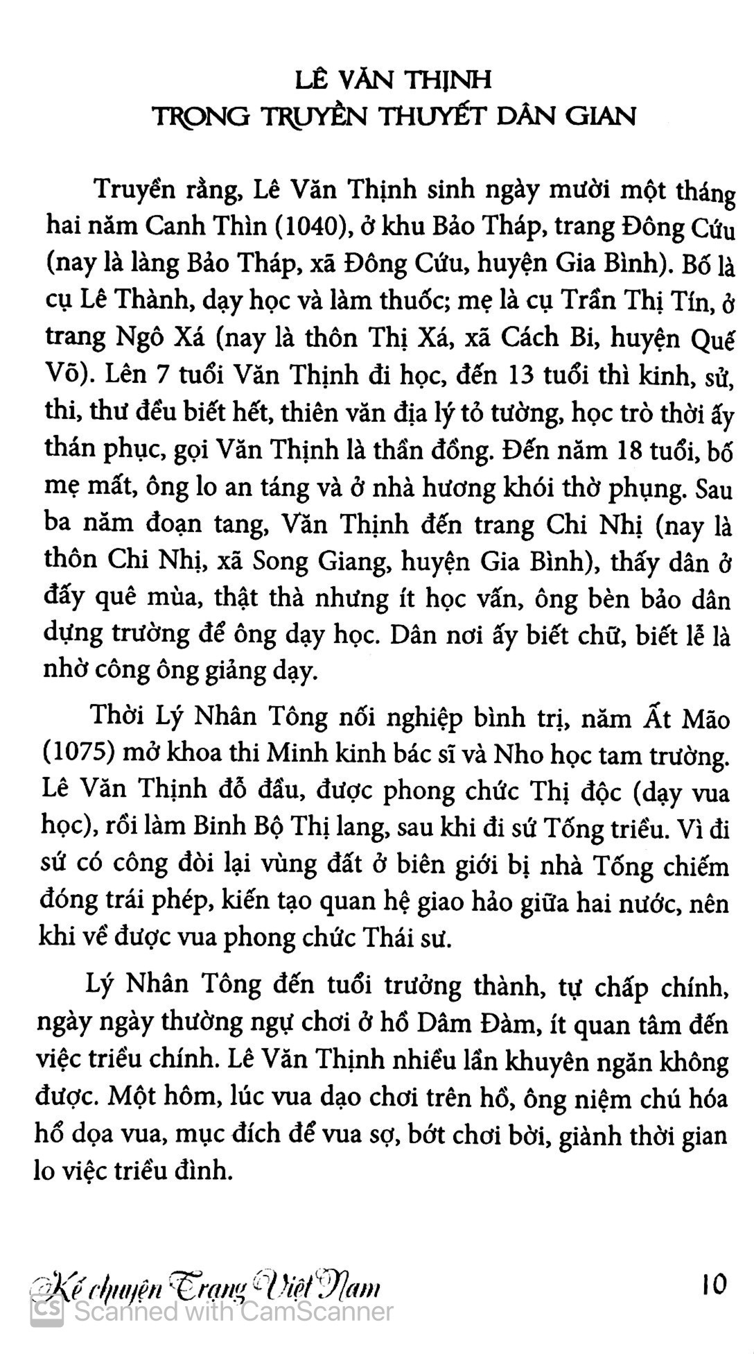 Kể Chuyện Trạng Việt Nam