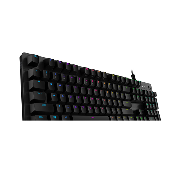 Bàn phím game cơ học Logitech G512 - RGB Lightsync, 3 loại GX Switch, vật liệu cải tiến, cổng USB 2.0 - Hàng chính hãng