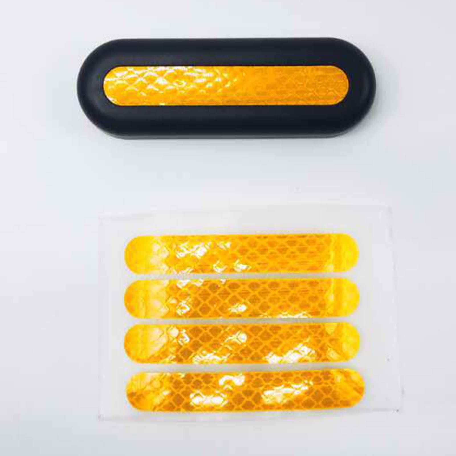 Reflective Sticker Set for Max G30 Electric Scooter Front Rear Wheel Cover Sticker Replacement