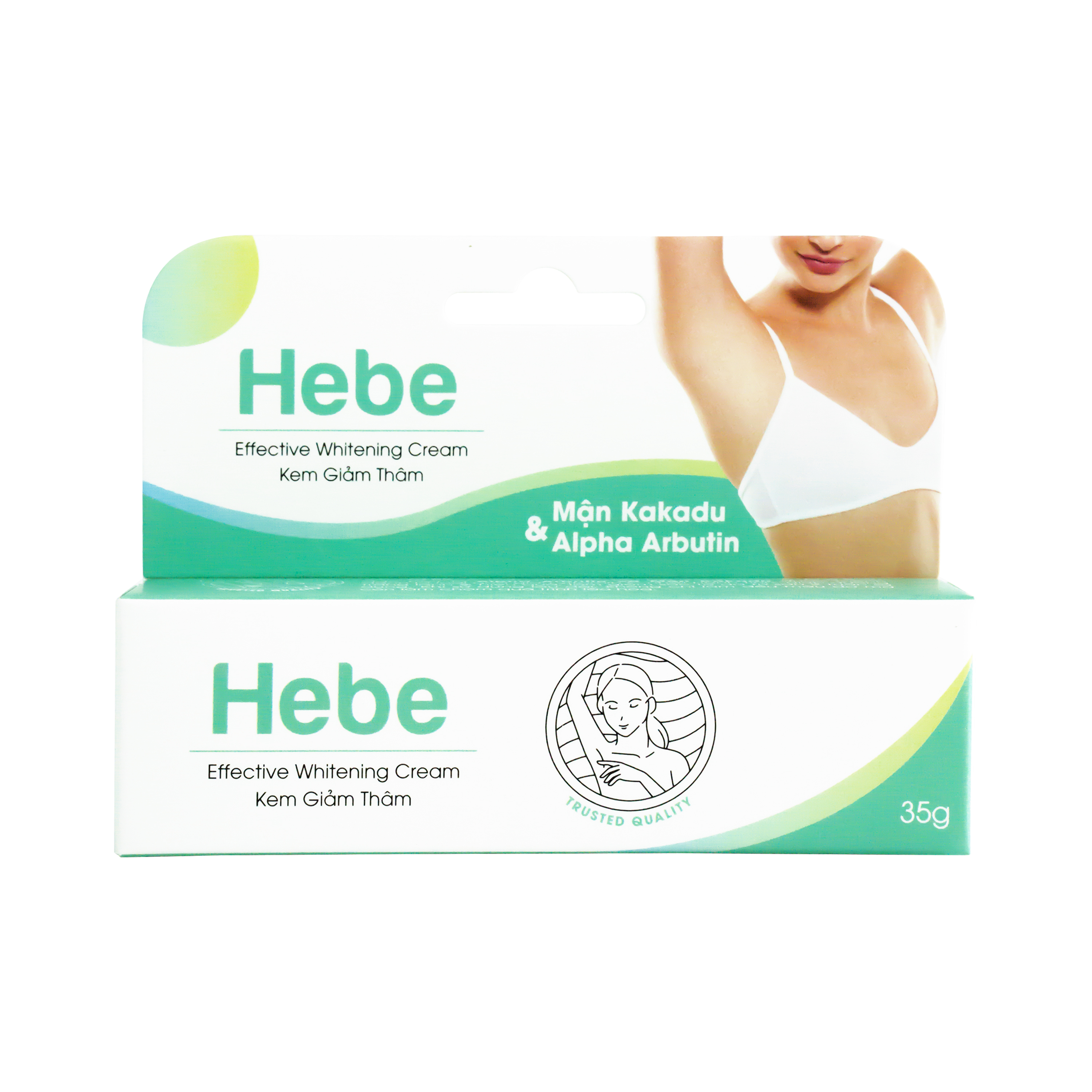 KEM HEBE- HỖ TRỢ TRỊ THÂM NÁCH, VÙNG BIKINI 35G