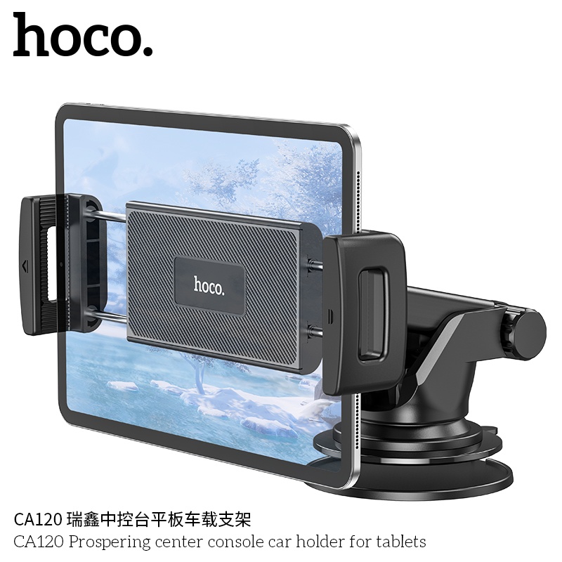 Giá đỡ điện thoại ipad máy tính bảng thông minh cho Ô tô gán táp lô CA120 - hàng chính hãng
