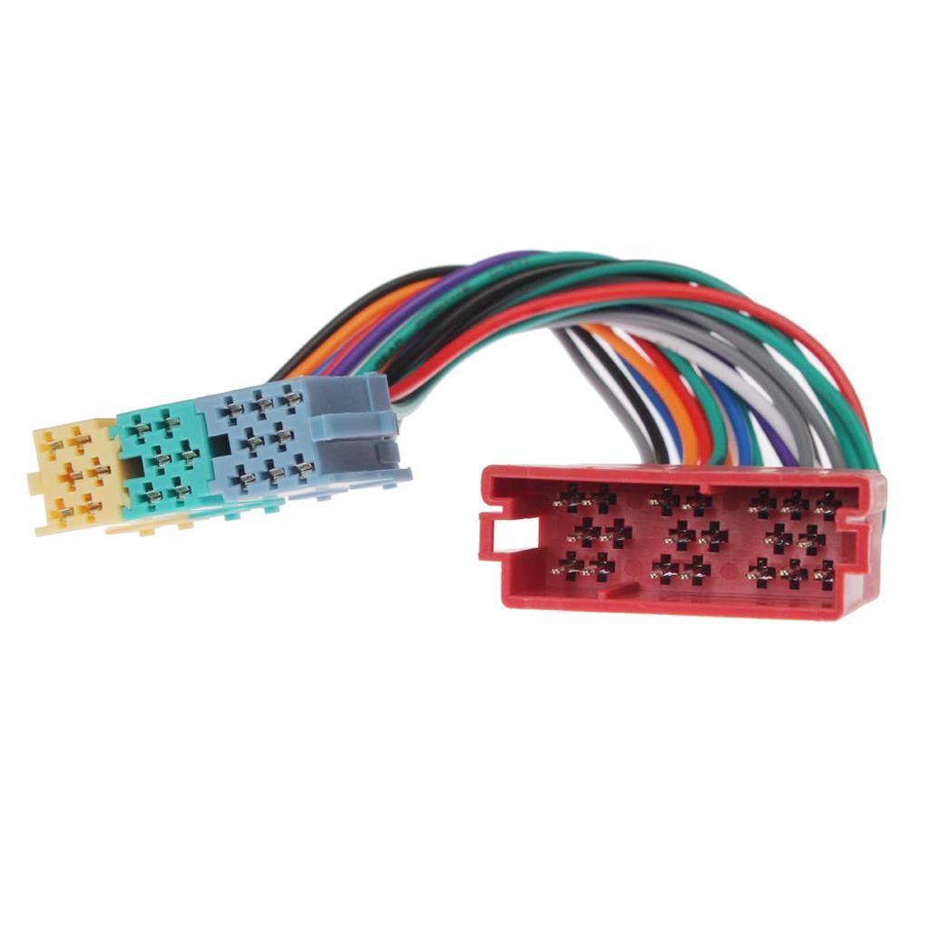 4X 8-Pins 20-Pins Mini ISO Harness Cable Adapter for   A2/ A3/ A4/ A6/ TT