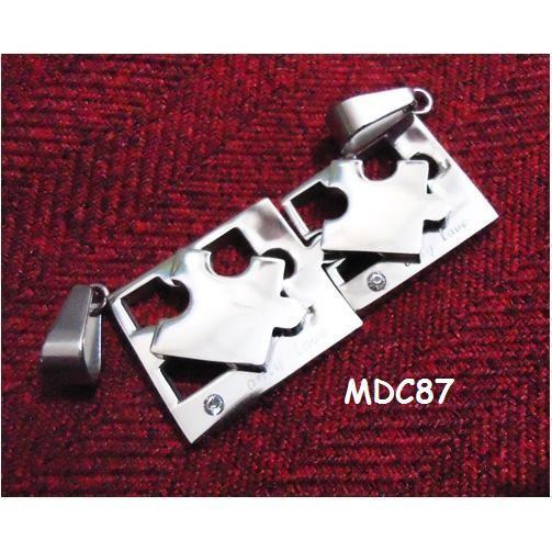 Dây chuyền cặp couple inox khắc tên MDC87