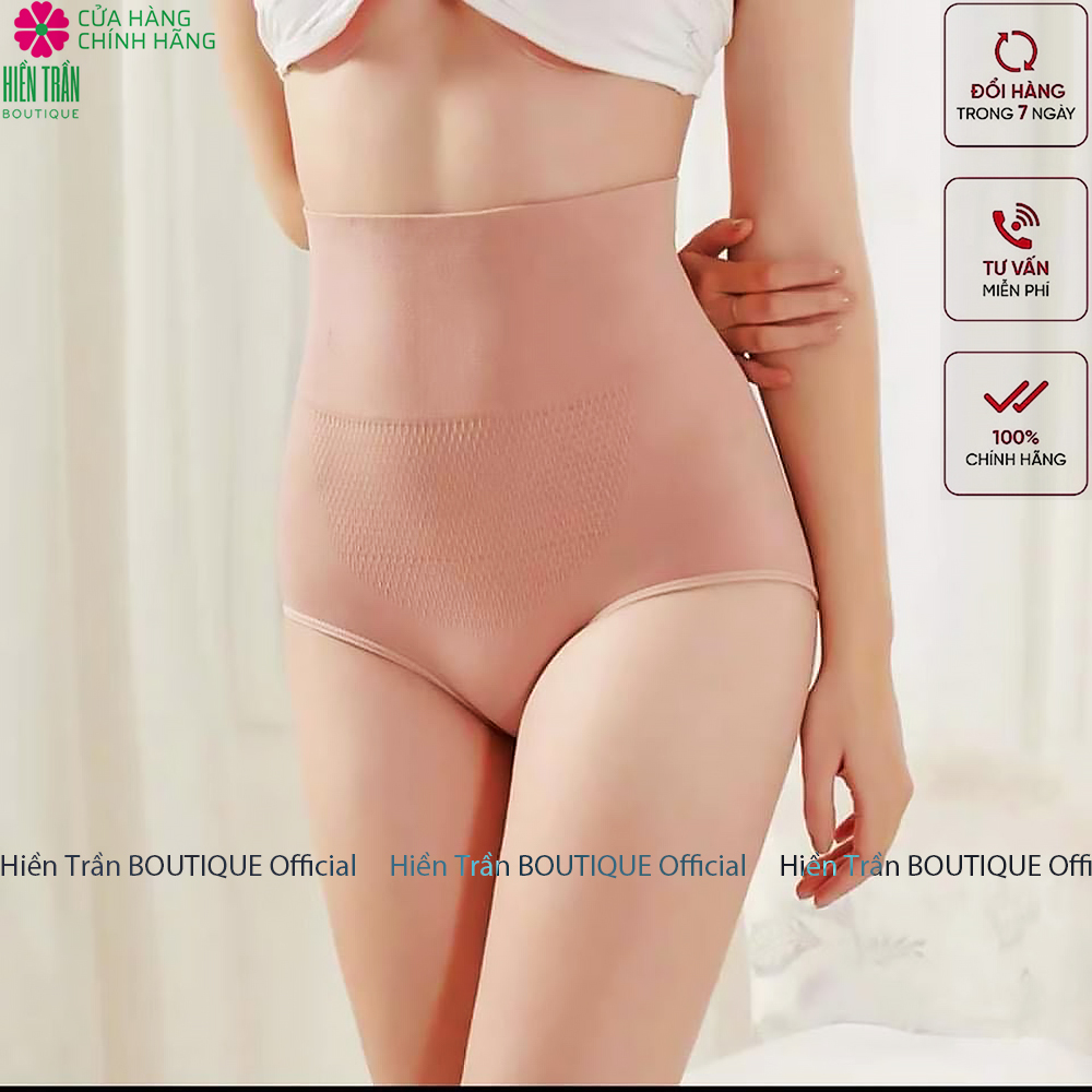 Quần lót nữ cạp cao gen bụng kháng khuẩn y tế, thông hơi