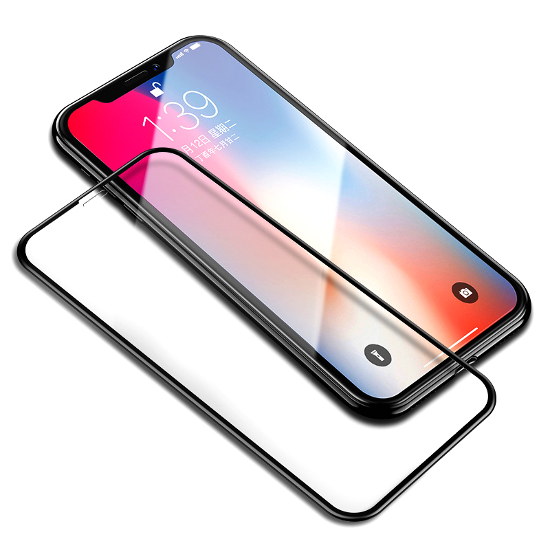 Miếng dán kính cường lự Full 3D cho iPhone X / Xs / iPhone 11 Pro hiệu JCPAL Canada (mỏng 0.23mm, độ cứng 9H, phủ Nano, Full HD) - Hàng Chính Hãng