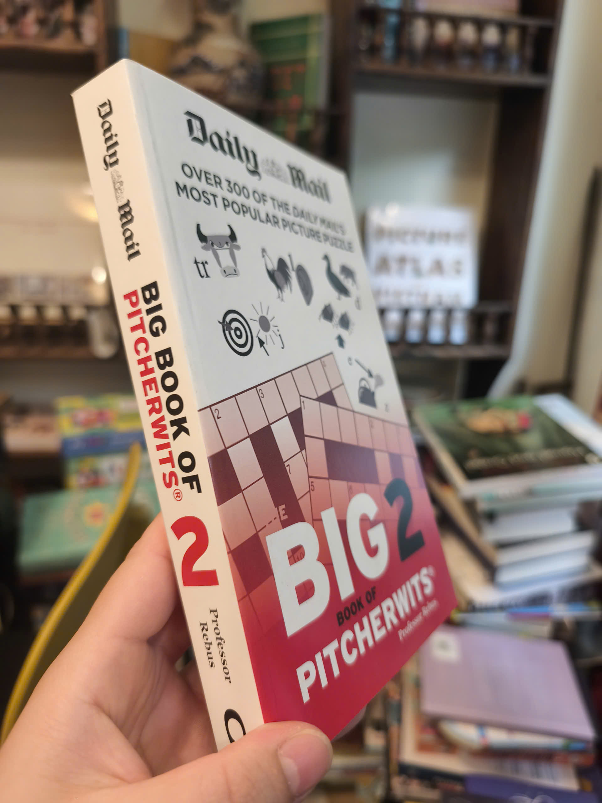 Sách - Big Book of Pitcherwits 2 - Picture Puzzle | Games / Ngoại văn Nhập khẩu UK / Trò chơi giải trí