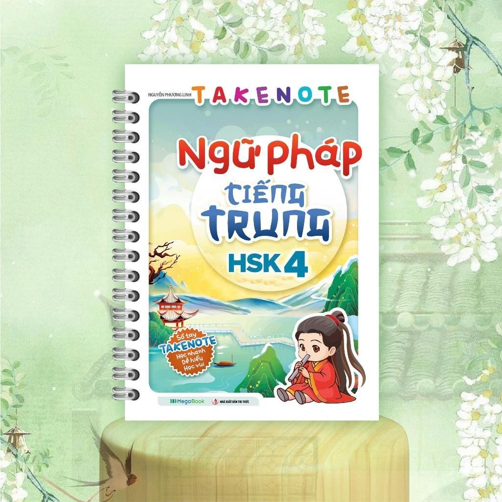 Sách Takenote - Ngữ Pháp Tiếng Trung HSK 4 - Megabook