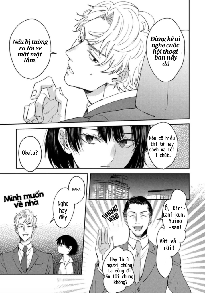 tôi không thể chỉ biết yêu thôi - cấp trên hay soi mói và cấp dưới nghiện mùi chapter 1 23