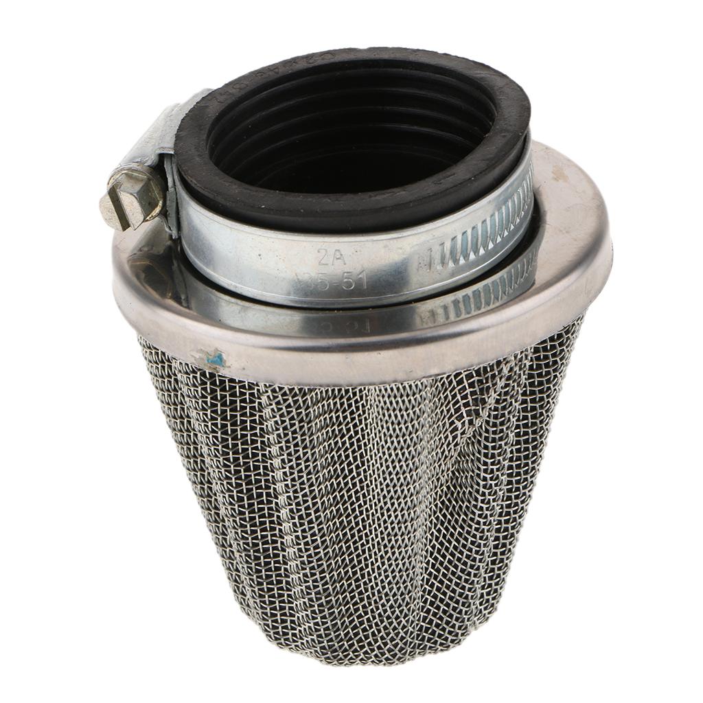 Universal Motorcycle Scooter Air Intake Filter Cleaner for Yamaha 42mm/1.7in