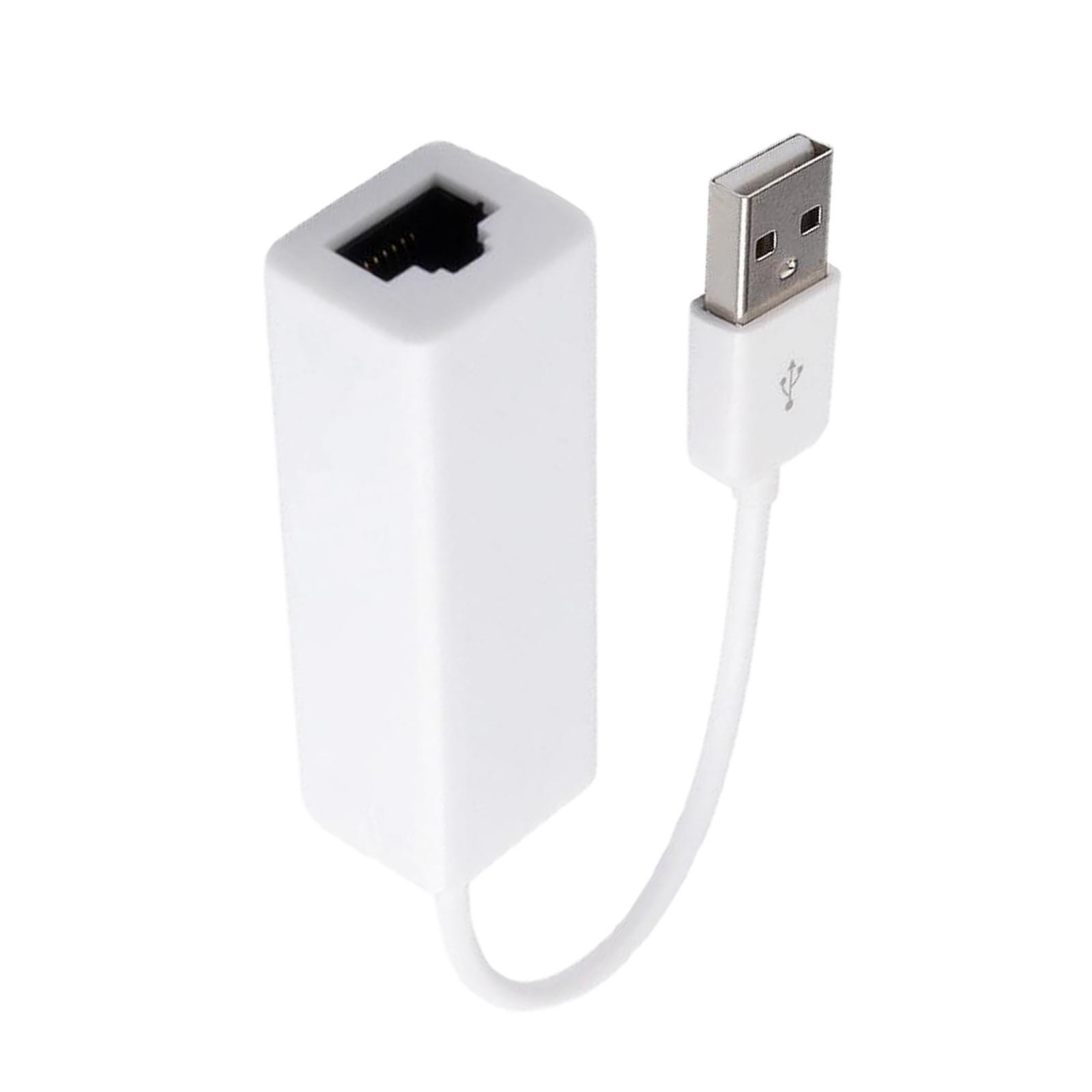 Wired USB to  Adapter Foldable 10/100Mbps Support Windows  PC