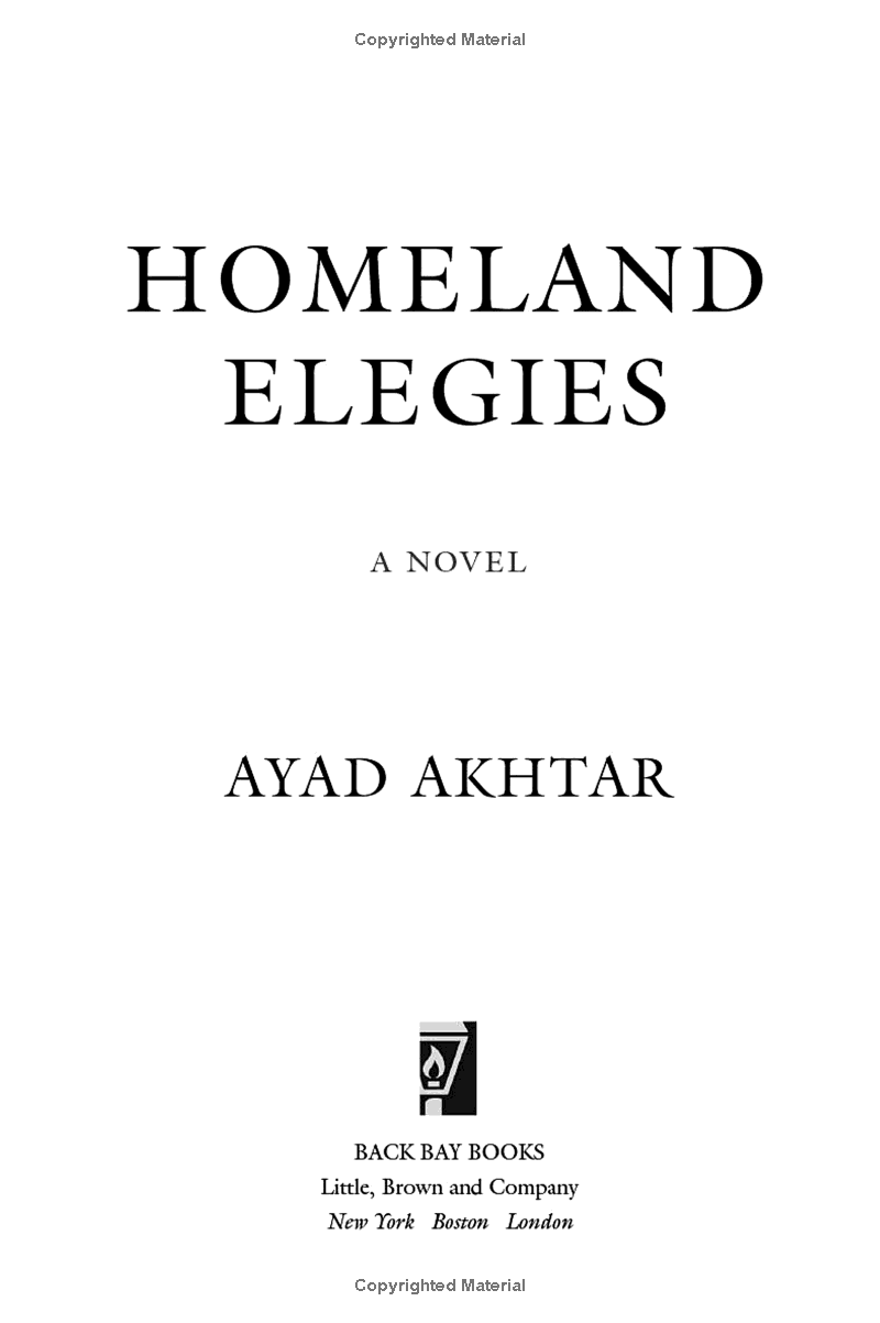 Homeland Elegies
