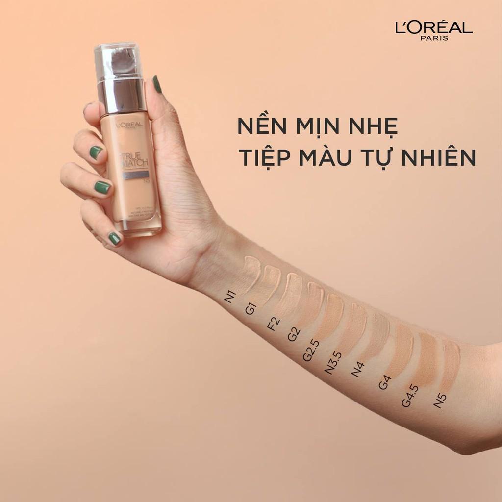 Kem Nền L'Oreal Paris Makeup Mịn Da True Match Liquid Foundation 30ml