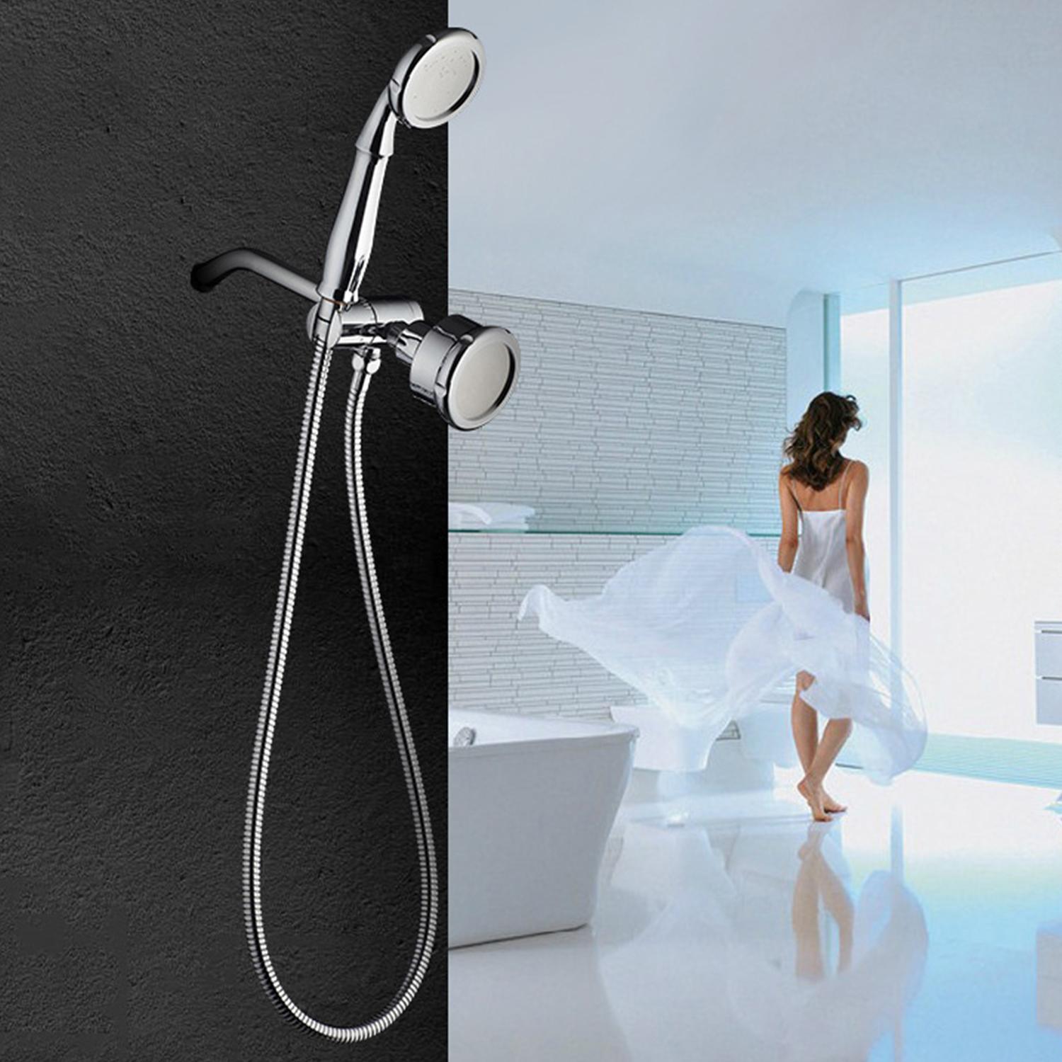 Combo vòi tắm hoa sen với giá đỡ tay