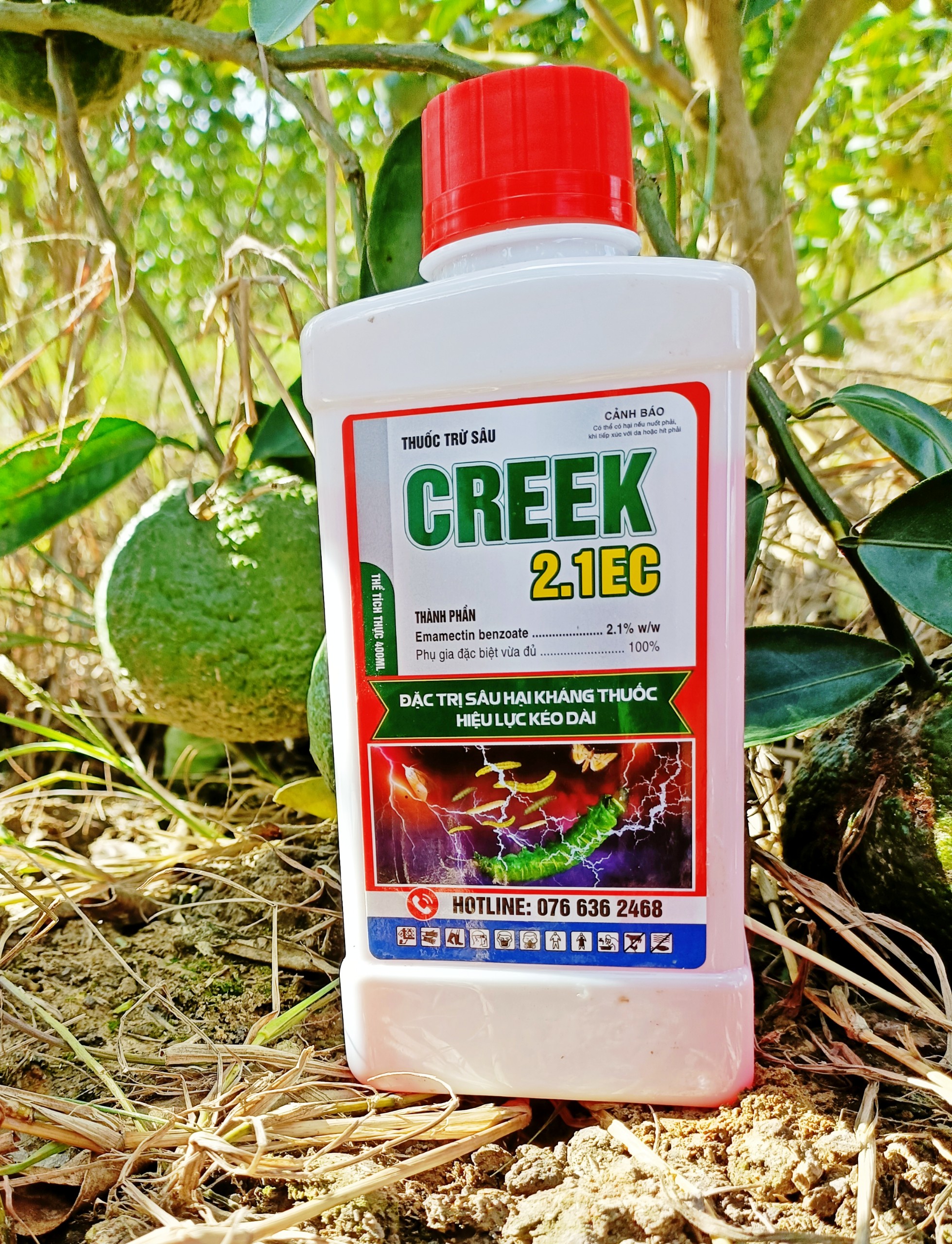 THUỐC TRỪ SÂU SINH HỌC CREEK 2.1 EC- CHUYÊN TRỪ SÂU HẠI KHÁNG THUỐC