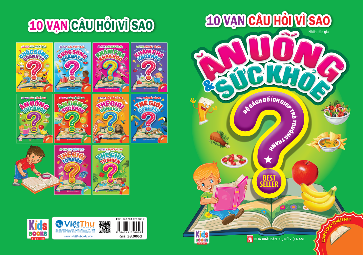 Sách - 10 Vạn Câu Hỏi Vì Sao: Ăn Uống Và Sức Khỏe Tập 1