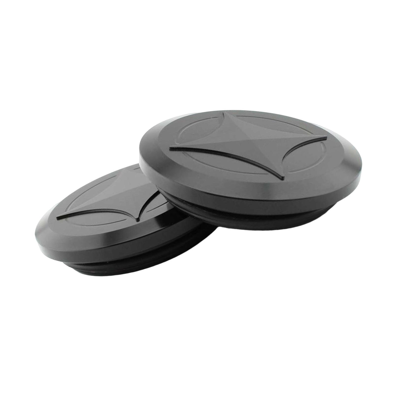 2x Aluminum Frame Plug Cap Cover Guard for Honda GB350S