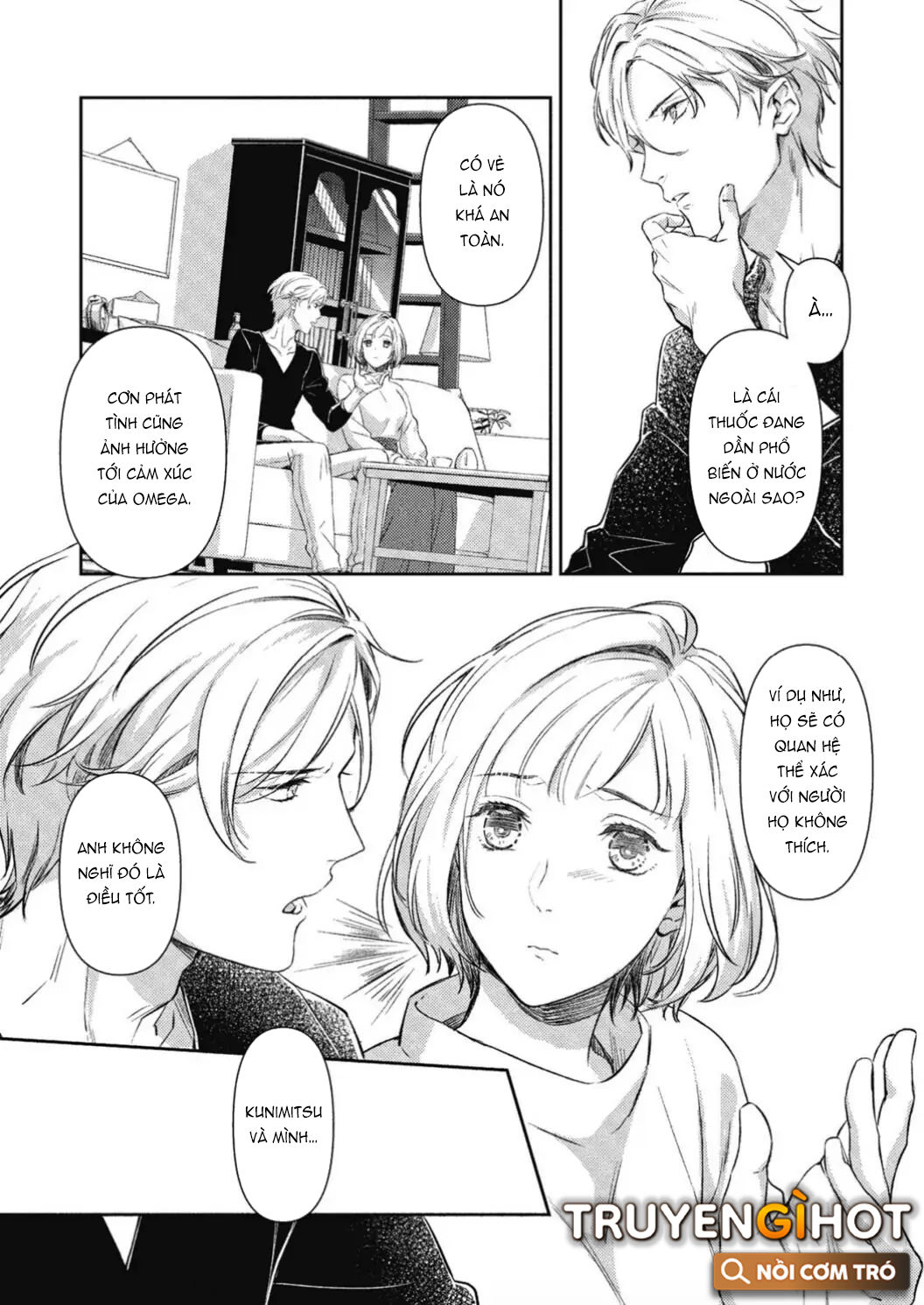 Mafia Và Omega ~ Khao Khát Cháy Bỏng chapter 6.1 - Trang 13