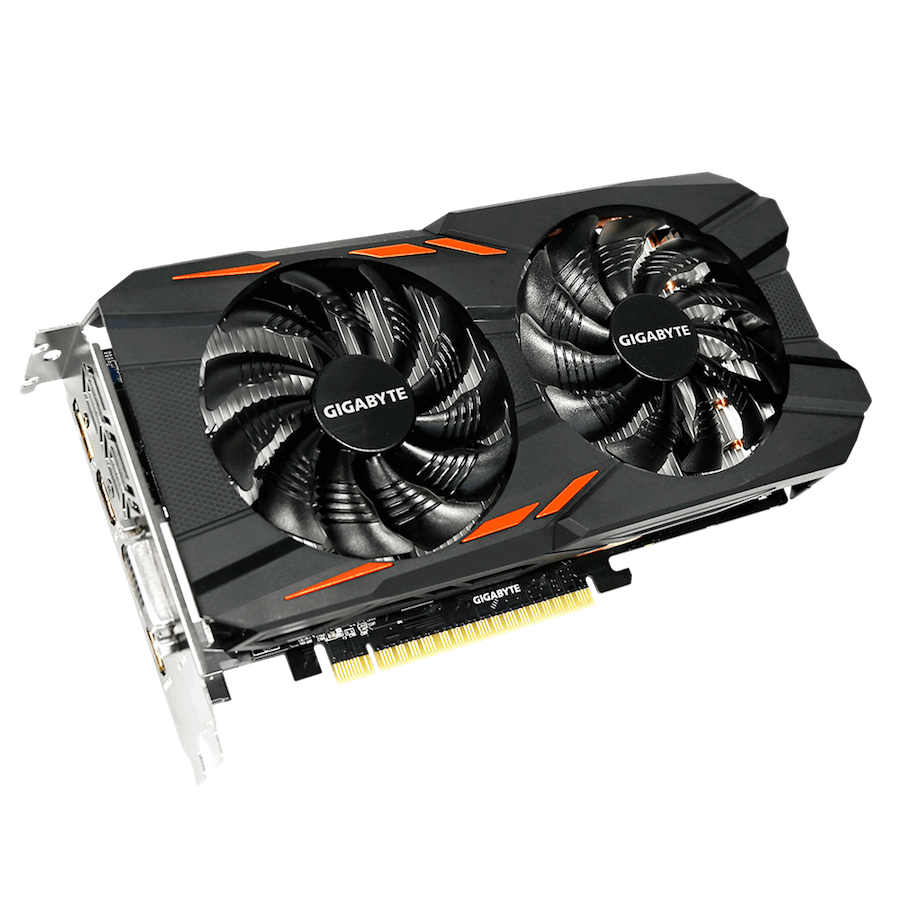 VGA GIGABYTE GTX 1050 Ti Windforce OC 4G -Hàng chính hãng