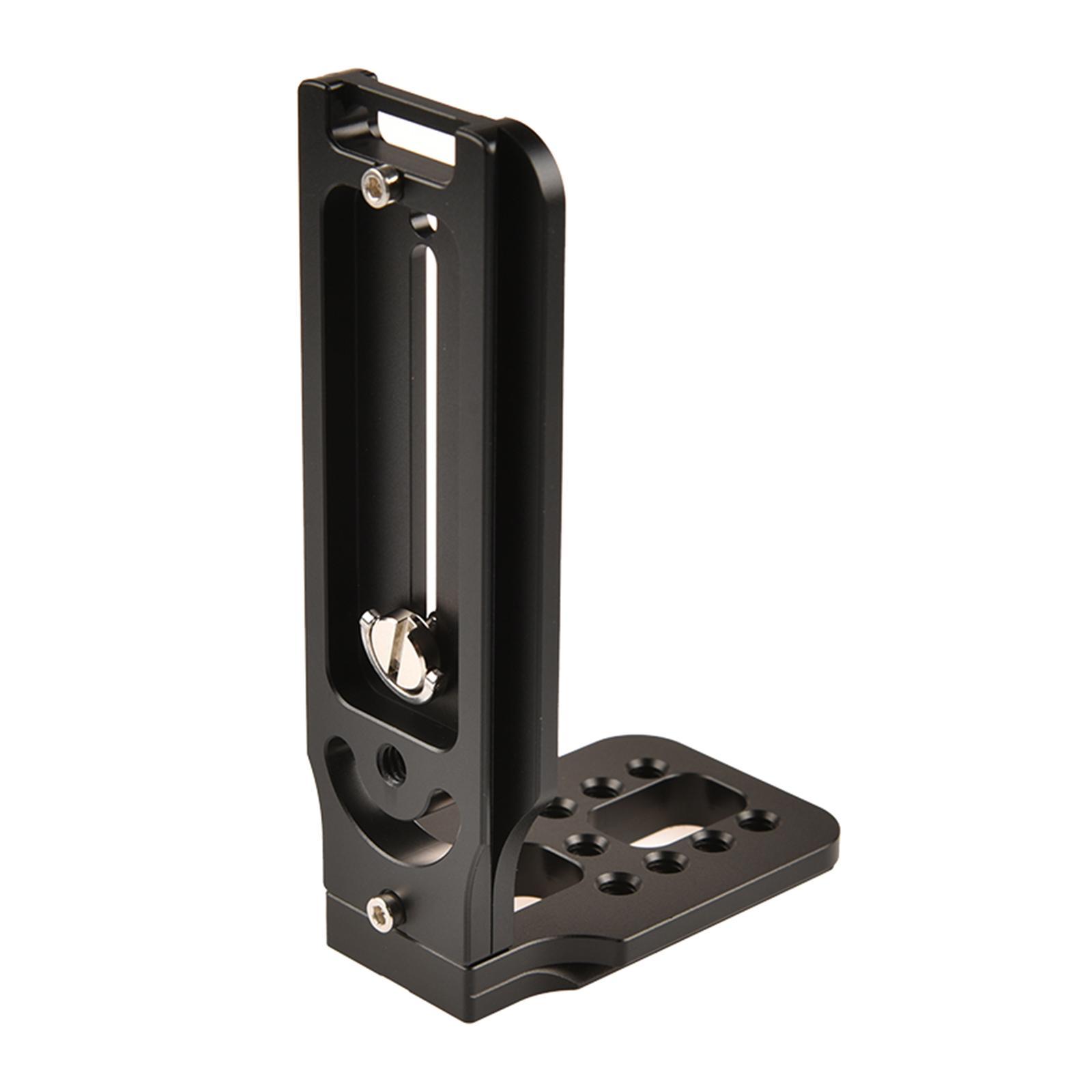 Quick Release Plate Camera L Bracket for Tripod Ball Head Adapter Mount