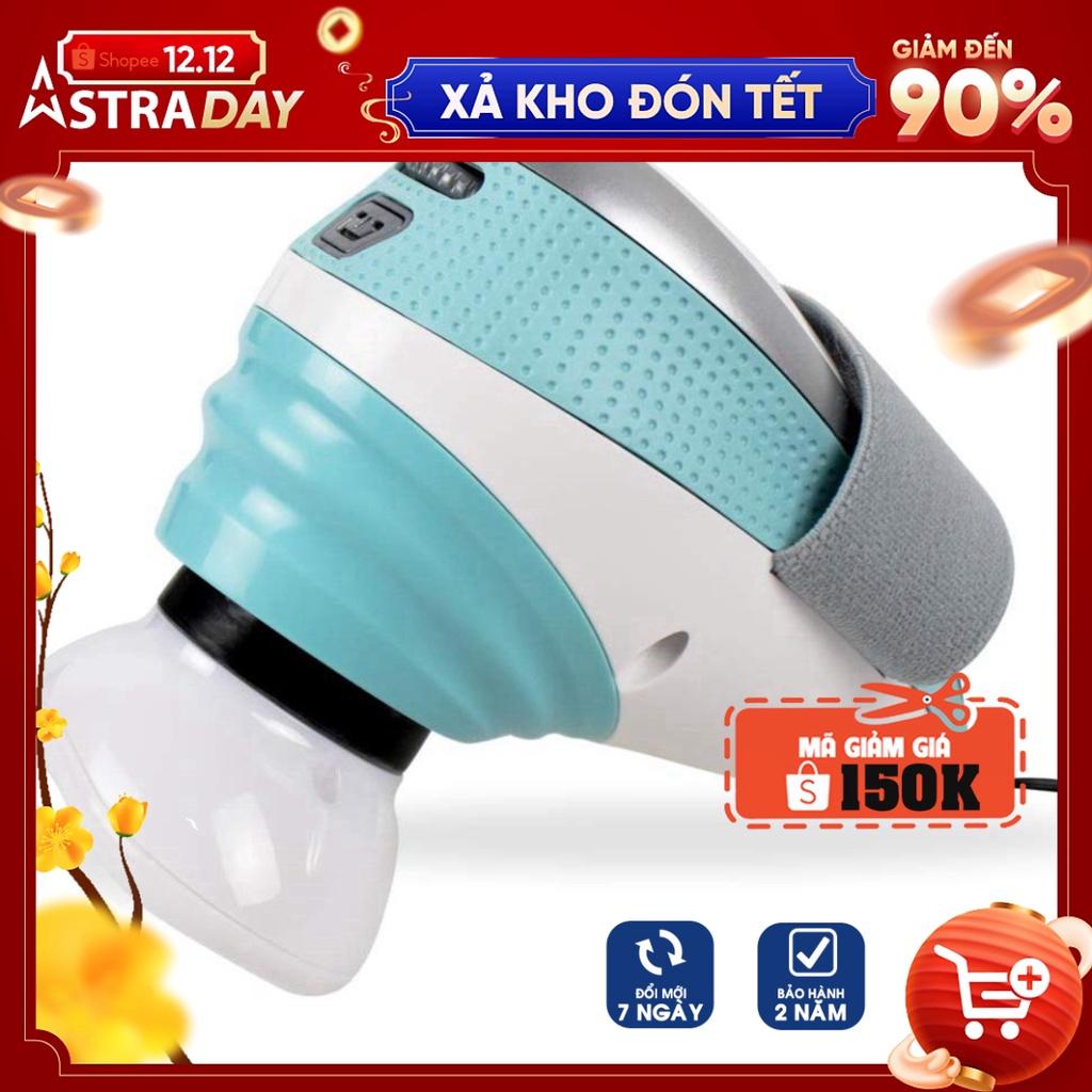 [ Giảm eo siêu tốc] Máy massage tan mỡ, giúp săn chắc, làm mịn vùng da sần vỏ cam Homedics CELL-100-EU