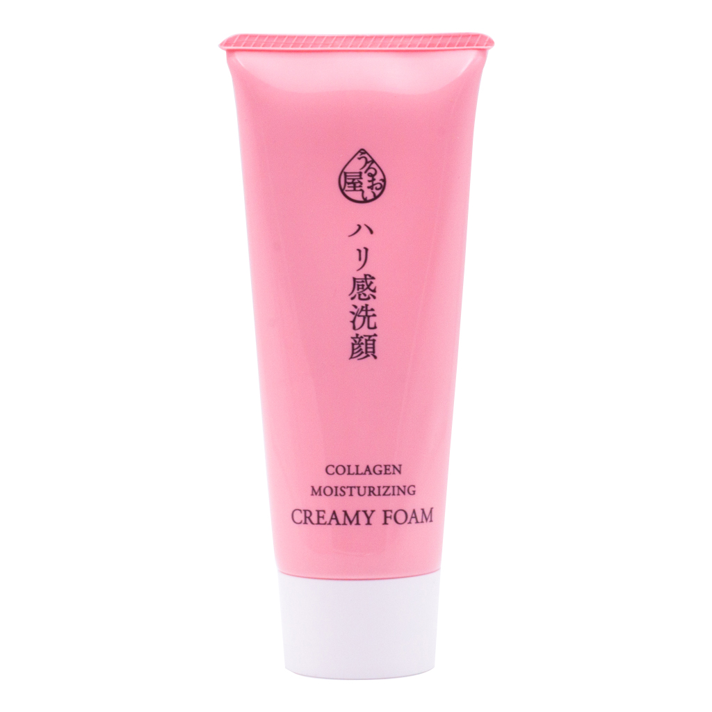 Sữa rửa mặt Nhật Bản ngăn ngừa lão hóa Naris Cosmetic Uruoi Collagen Moisturizing Creamy Foam 100g – Hàng chính hãng