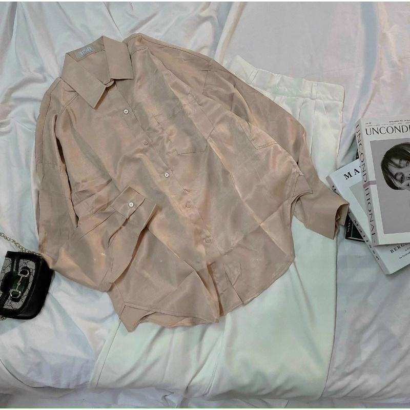 ÁO SƠ MI FORM RỘNG