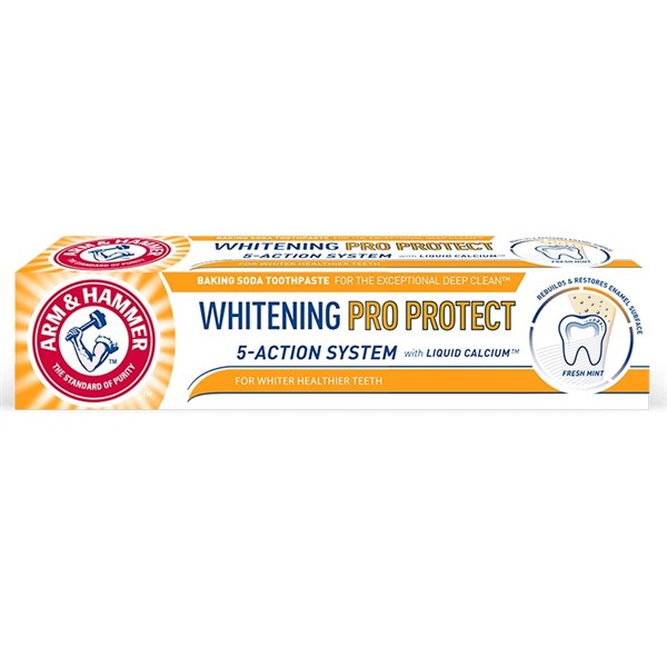 Kem đánh trắng răng Arm &amp; Hammer - Whitening Pro Protect