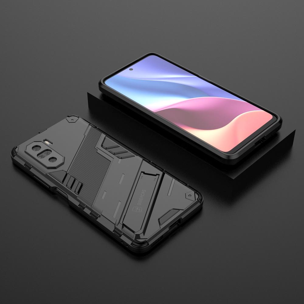 Ốp lưng Poco X3 X4 X2 Pro NFC M3 M5s F3 GT chống sốc có giá đỡ Iron Man PUNK siêu đẹp