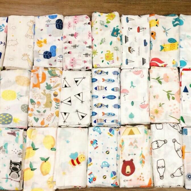 Khăn tắm cho bé kích thước 1m*1m2 chất liệu aden cotton