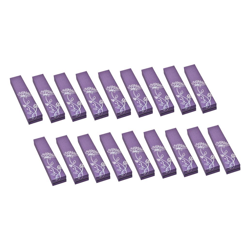 18Pcs Jewellery Gift Boxes Necklace Bracelet Case Valentines Gift Box Red