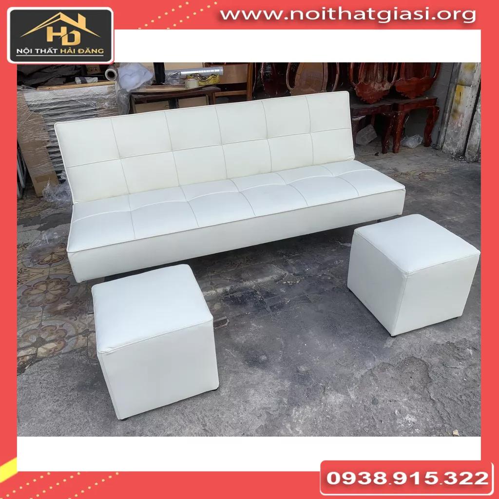 Ghế sofa giường nằm bọc da