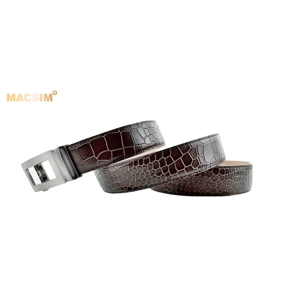 Thắt lưng nam da thật cao cấp nhãn hiệu Macsim tw012