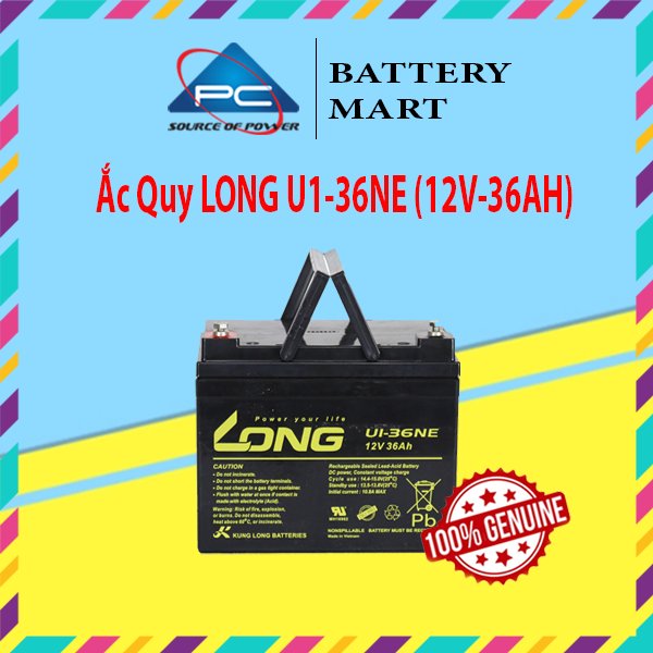 Ắc Quy LONG U1-36NE (12V-36Ah)