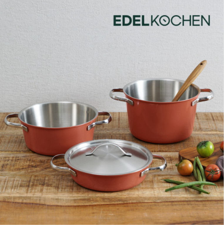 Bộ 3 nồi Edelkochen Chac Chac