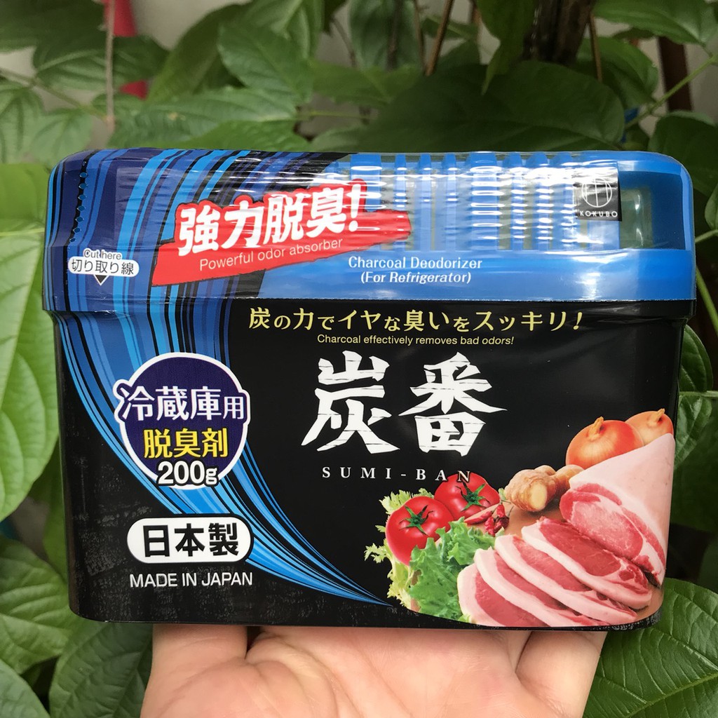 Combo 2 Hộp khử mùi tủ lạnh than hoạt tính nội địa Nhật Bản